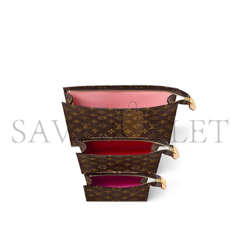 LOUIS VUITTON TRIO TOILET POUCH M47195 (25*20*5.5cm) LOUIS VUITTON TRIO TOILET POUCH M47195 (25*20*5.5cm)